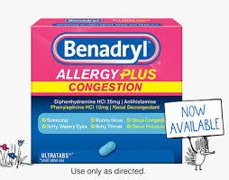 Allergy Itch Relief Medicine For Adults Children Benadryl