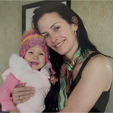 Young Courteney Cox with her daughter Coco!