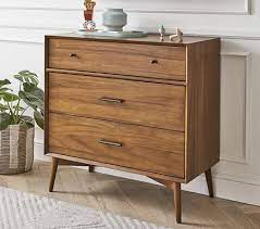 West Elm X Pbk Mid Century 3 Drawer Dresser Pottery Barn Kids Au