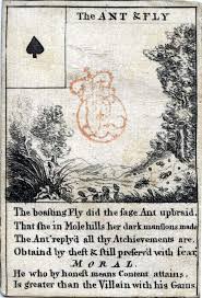 Aesop S Fables The World Of Playing Cards In 2020 Aesop S Fables Fables Woodcut Illustration
