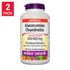 Glucosamine Chondroitin Double Strength, 500/400 mg  Webber Naturals