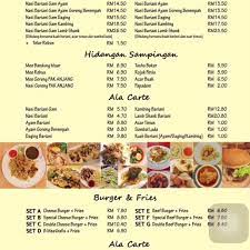 Get quick answers from mak anjang & pak anjang tepung talam staff and past visitors. Menu Makanan Pak Anjang Bariani Johore Sect 13 Shah Alam