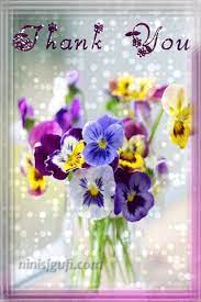 The best gifs for thank you. Purple Flower Thank Znalezione Gify Gfycat