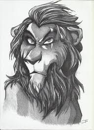 Scar Lion King Pencil Sketch By Ioannis Papadogeorgos C Lion King Drawings Lion King Art Scar Lion King