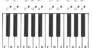 Music Lessons Letter Name For The Black Keys On The Piano Keyboard Learn Piano Piano Keys Piano