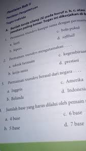 Dapatkan penjelasan bukan hanya jawaban. Soal Issay Sepak Bola Kelas 9 Jawabanku Id