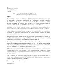 Letter Of Intent Or Statement Of Purpose