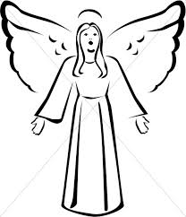 You can use our images for unlimited commercial purpose without asking permission. Black And White Singing Angel Clipart Sharefaith Media