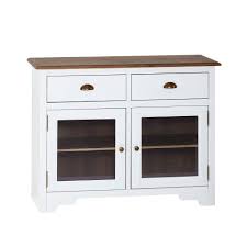 Paris Glas Anrichte Schmal Kiefer Anrichte Sideboard Holz Wohungsdekoration