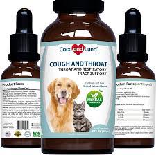 Buy Cough Relief For Dogs And Cats Throat And Respiratory Support Help With Dry And Wet Pet Cough With Calendula And Elderberry 2oz 60ml Online In Indonesia B083qqkzcd