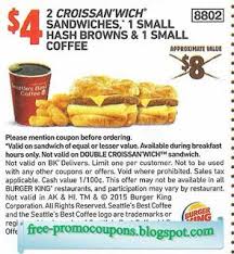 Free Printable Burger King Coupons Kfc Coupons Coupons Burger King