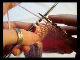 K to last 1 st, m1, k1. Knitting Quick Decreasing For Nice Edge Youtube