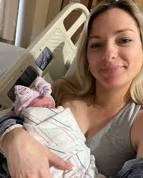 Stevie Jane Falconer 🩷 1/4/2024 8:40am 7lbs 7oz 20 inches Our baby girl  entered the world in quite dramatic fashion