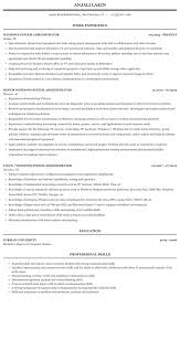 Supervised it staff accountable for identifying and diagnosing server and data center issues and design and implementation of new data center technologies. Windows System Administrator Resume Sample Mintresume