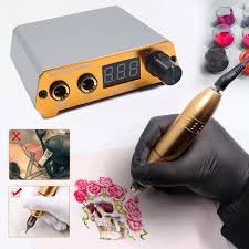 The tattoo guns in this kit are one of the best in all tattoo machine kits for a sell that available for beginners. Eyebrow Lip Pen Eyeliner Rotary Tattoo Gun Permanent Makeup Machine Tattoo Needle Pen Tattoo Kit Liberty Digital Tattoo Machine Buy At The Price Of 109 59 In Aliexpress Com Imall Com