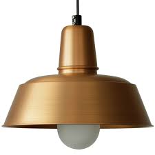 Wooden pendant styles, such as wood bead, driftwood and distressed wood pendants, work well in rooms with rustic farmhouse themes, while designs in spare materials like copper, iron and steel complement an industrial space with ease. Timeless Industrial Copper Pendant Light Berlin Terra Lumi