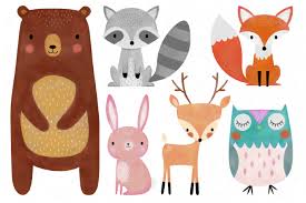 Affordable and search from millions of royalty free images, photos and vectors. Watercolor Woodland Animals Clipart 382525 Illustrations Design Bundles In 2020 Animal Clipart Woodland Animals Woodland Clipart