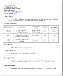 The format you choose for your resume as a fresher is important to properly highlight your skills and strengths. Cv Format For Job Fresher