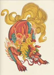 Fantasy concept art, Foo dog, Animal art