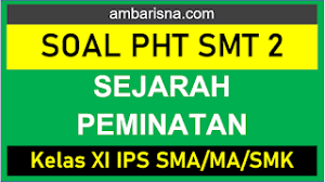 Kunci jawaban sejarah indonesia kelas 11 semester 2 halaman 123kunci jawaban bahasa indonesia kelas 10 semester 1 halaman 11kunci jawaban lks intan pariwara kelas 10 11 12 semester 2 tahun 2020 2021 buku pr. Paket A Soal Pht Sejarah Peminatan Kelas 11 Semester 2 Sma Ma Smk Beserta Kunci Jawaban Ambarisna Com