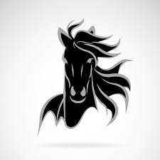 Kleurplaat paardenhoofd met hoefijzer klupaatswebsite. Paard Tattoo Foto S Afbeeldingen En Stock Fotografie 123rf