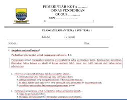 Jul 27, 2021 · inilah soal dan kunci jawaban buku tematik kelas 3 sd/mi tema 1 subtema 1 pembelajaran 4 halaman 34, 35, dan 36. Bank Soal Kurikulum 2013 Hasil Revisi Jenjang Sekolah Dasar Terbaru Sekolah Nusantara