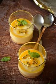 Eggless No Bake Passion Fruit Pudding Kurryleaves Fruit Pudding Passion Fruit Mousse Fruit Pudding Recipes