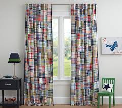 madras kids blackout curtain pottery