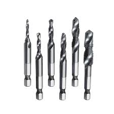 We have broken down the drill size recommendations into those six categories which appear below. Hss 6pcs Screw Thread Combination Tap Drill Bits 6 32 8 32 10 32 10 24 12 24 1 4 20 Inch Unc Unf American Standard Buy Combination Tap Combination Drill Thread Tap Product On Alibaba Com