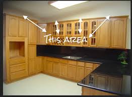 Covering Fur Down The Space Above The Cabinets Above Kitchen Cabinets Kitchen Cabinets On A Budget Upper Kitchen Cabinets