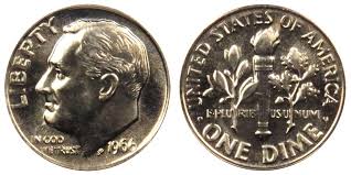 1966 Roosevelt Dime Coin Value Prices Photos Info