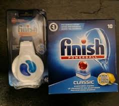 Finish max in 1 powerball, 23ct, wrapper free dishwasher detergent tablets. Finish Dishwasher Cleaner Bundle 90 Powerball Tablets Liquid Rinse Aid And Salt Eur 22 56 Picclick Fr