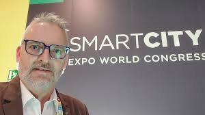At the Smartcity Expo & World Congress today.