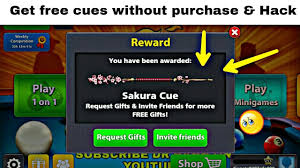 Complete these all steps now you enter these giveaway. 8 Ball Pool Free Cues Free Legendary Cues Free Cues Link Youtube