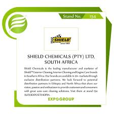 Shield Chemicals Pty Ltd At Autoexpo Ethiopia 2020 In 2020 Home Shield Cleaning Solutions Trade Expo