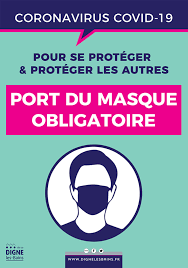 Avec le déconfinement qui progresse, la commission. Port Du Masque Obligatoire Jusqu Au 7 Mars 2021 Ville De Digne Les Bains