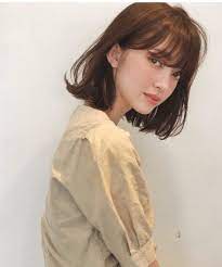 全方位ウケ 愛され肩揺れミディ garden harajuku 安倍 千晶のヘアカタログ lala ララ 헤어스타일 짧은 곱슬머리 미디엄 헤어스타일