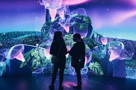 It's fun to wander among the myriad varieties of trees, shrubs, flowers, potted palms, etc. Magenta Moon Dive Into Another World With This Immersive Digital Experience Iheartberlin De