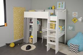 Hochbett Taylor 11 Weiss Grey Loft Bett Ideen Loft Betten Und Hochbett