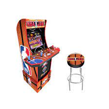 They include new arcade games such as ringo starfish and top arcade games such as crazy roll 3d, google feud, and fireboy and watergirl 1: Amazon Com Arcade1up Arcade1up Nba Jam Home Arcade Machine 3 Games In 1 4 Foot Cabinet With 1 Foot Riser Electronic Games Video Games