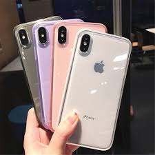 Apple iphone 8 plus часто сравнивают. Candy Macacon Colors For Iphone 6 6s Plus Case 7 8 Plus X Xs Xr Xs Max Simple Transparent Cover Shopee Philippines