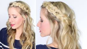 Divide it into 3 sections, cross the right section over the middle section, then the left section over the middle section, and repeat to the end. How To Soft Dutch Braid Youtube