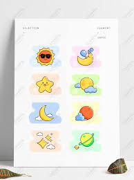 Kartun bintang bulan ada mata. Matahari Bulan Bintang Matahari Bulan Bintang Awan Kartun Gambar Unduh Gratis Grafik 732230035 Format Gambar Ai Lovepik Com