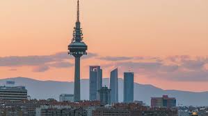 The only spots were we could see the skyline a bit from above, were from el corte ingles at plaza del callao. Shutterstock