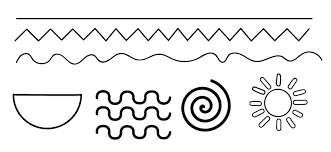 Then, connect the shapes as you see fit. Adobe Illsutrator Tutorial Pen Tool Practice Guide Learn Adobe Illustrator Photoshop And Indesign