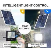100W Solar Street Light, Outdoor Lamp 3000lm 409 pcs LEDs Parking Lot  Lights LED Solar Light PIR Motion Sensor with Remote Control Waterproof for  ...
