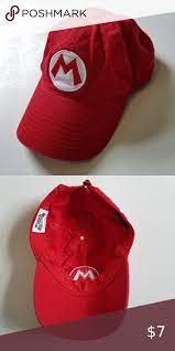 Super Mario Original Hat Super Mario Hat One Size Nintendo Accessories Hats Super Mario Hat Mario Hat Super Mario