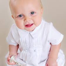 Tenue de baptême bébé garçon