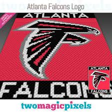 Hoodies had to be purchased for visiting grandsons, who, coming from atlanta in almost june, didn't think they needed them. Atlanta Falcons Logo Crochet Graph C2c By Twomagicpixels On Zibbet