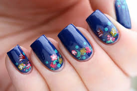 June 13, 2021 color de uñas azul marino. Unas Azules 20 Unas Azules Decoradas Fotos De Unas Decoradas Unas Decoradas